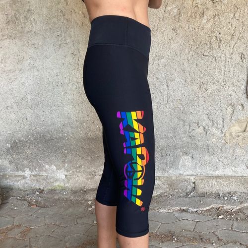 3/4 Shape Leggings - KAPOW - rainbow